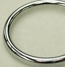 2in BEZEL round profile, chrome (MJC02R) 