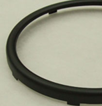 120mm, 5in Chrome Bezel Deep side - Round Profile MJC05R-B