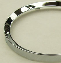 120mm, 5in Half-Vee chrome bezel MJC05S