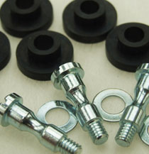 3 x Screw , 6 x rubber bushes for SSM/RSM Gauges  